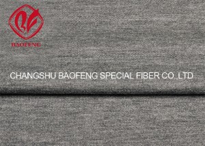 Tessuto a maglia Lenzing FR/Tencel grigio